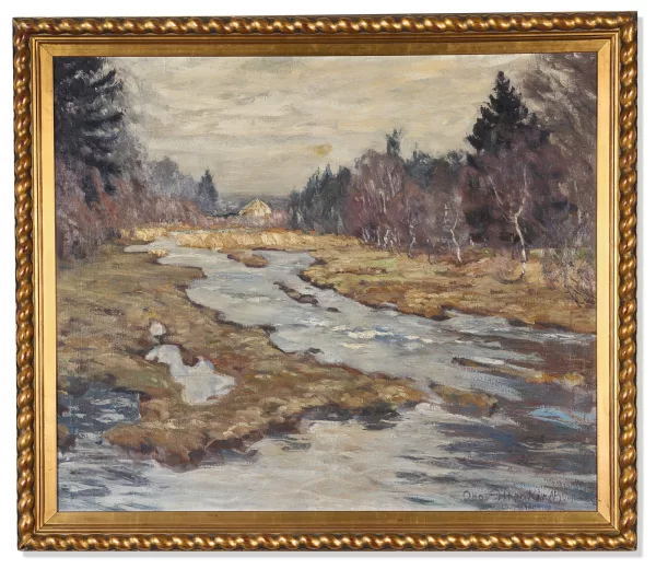 Otto Altenkirch — Die Mulde in den Wiesen (Vorfrühling), 1921