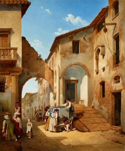Michael Neher — Une rue à Tivoli