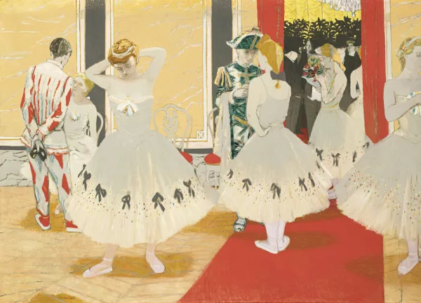 Maurice Brianchon — Danseuses au foyer de l'Opéra