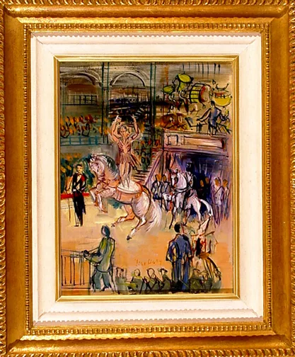 Jean Dufy — Le Cirque Medrano, ca. 1935