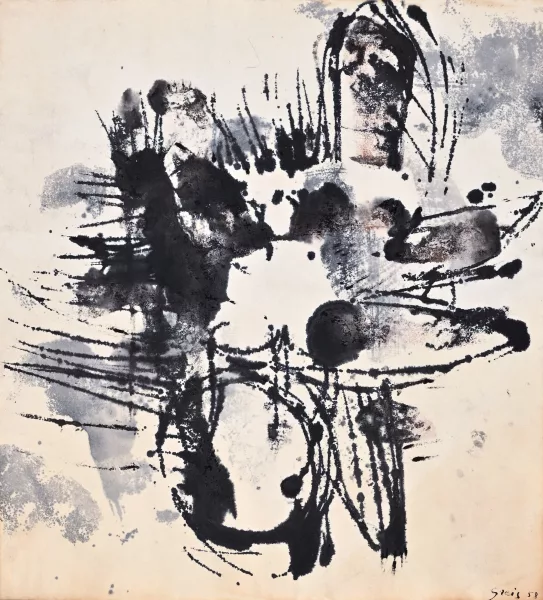 Otto Greis — Sans titre, 1958