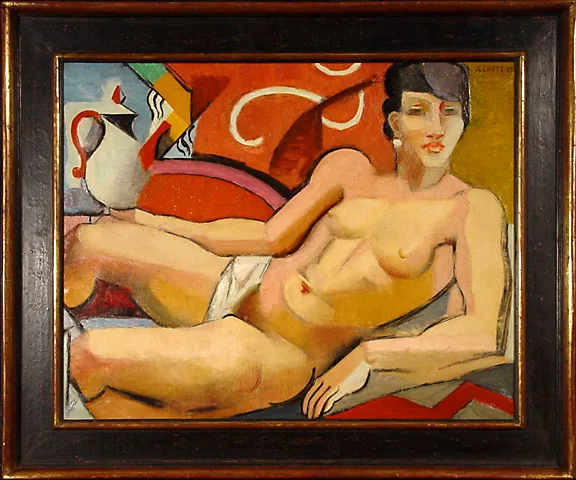 André Lhote — Nue allongée, 1928