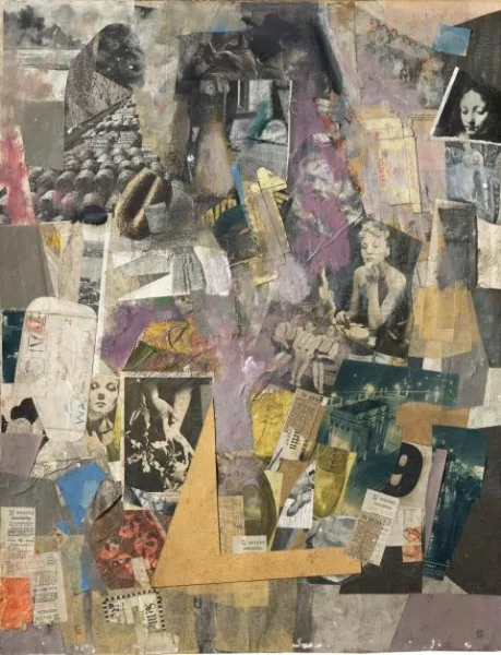 Kurt Schwitters — Ohne Titel (Counterfoil)