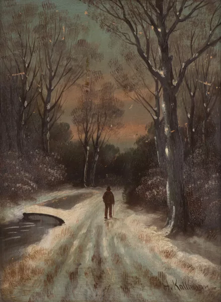 Hans Jürgen Kallman — Walkers in the Snow