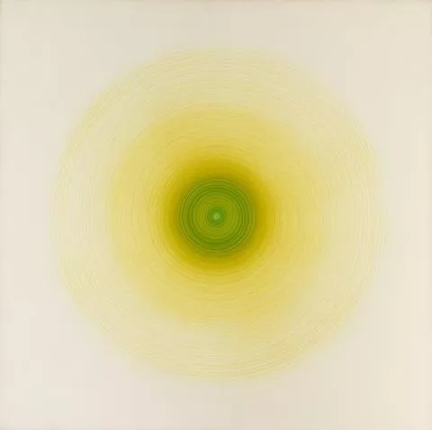 Robert Rotar — Rotation gelb/grün Nr. 12