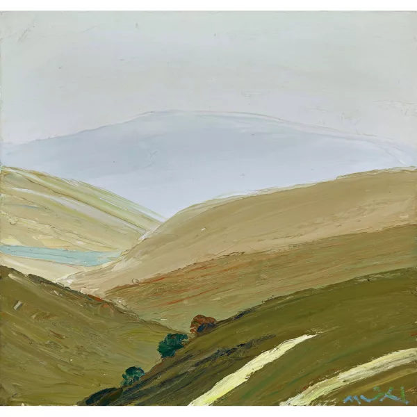 Roger Mühl — "Montagne en automne".