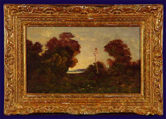 Henri Harpignies — Landscape, 1901