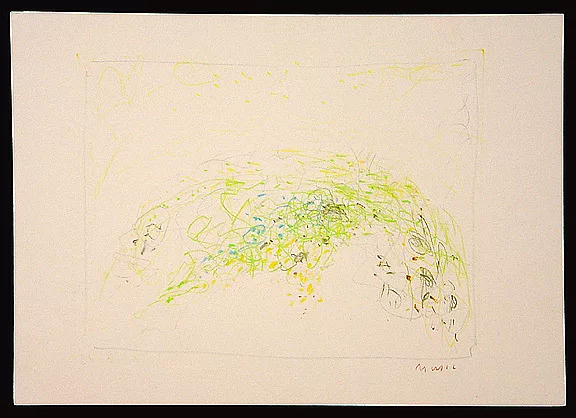 Zoran Mušič — Sans titre, vers 1964