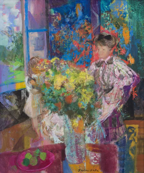 Emili Grau Sala — "La fenêtre ouverte",