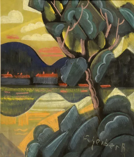 Hugo Scheiber — Abendröte