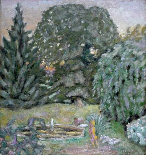 Pierre Bonnard — Au Grand-Lemps ou parc, 1902