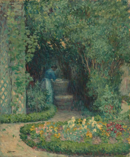 Henri Lebasque — Une laveuse