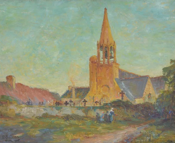 Paul Louis Salvan — Clocher de Bretagne