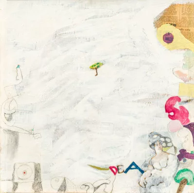 Gastone Novelli — Mondo periferico 3, 1967