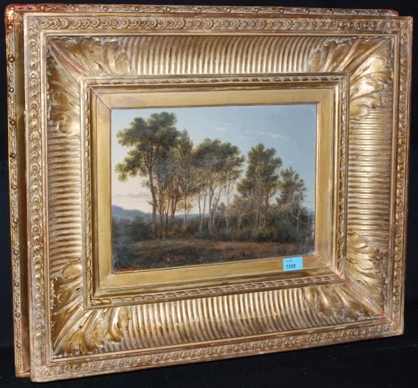 Paul-César Gariot — Attribué à Gariot, Paul Césaire — zugeschrieben Baumbestandene Landschaft