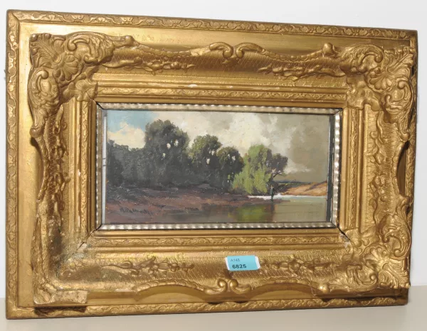 Josef Mühlbeck — Fischer am Fluss