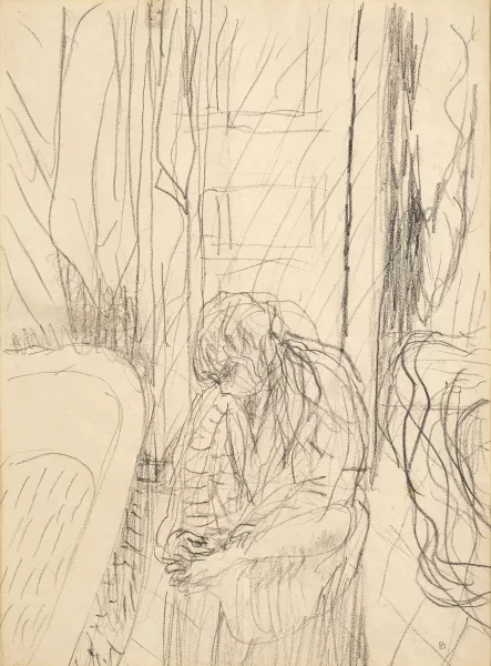 Pierre Bonnard — Femme à sa toilette,
