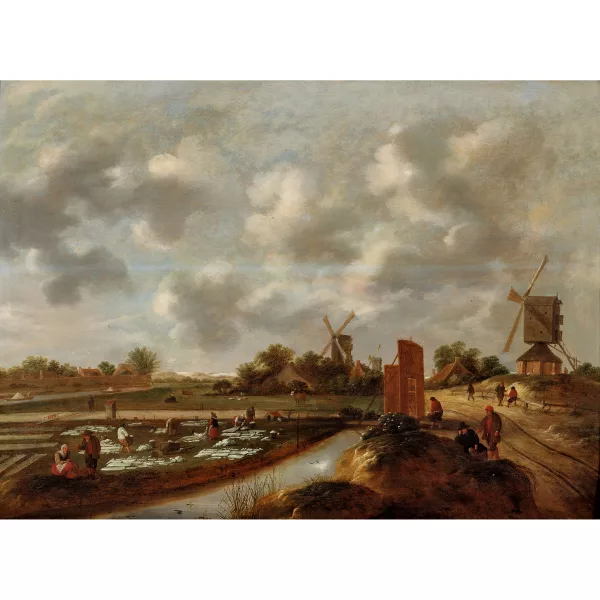 Klaes Molenaer — Die Rasenbleiche.