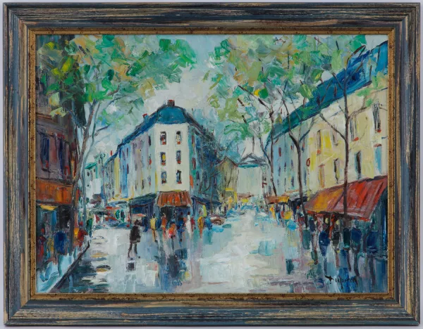 Alain Duperay — "Rue animée"