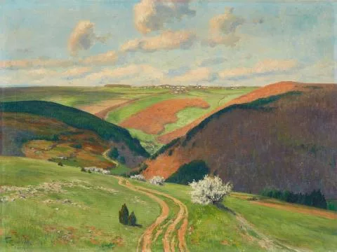 Fritz von Wille — Vorfrühling in Schleiden