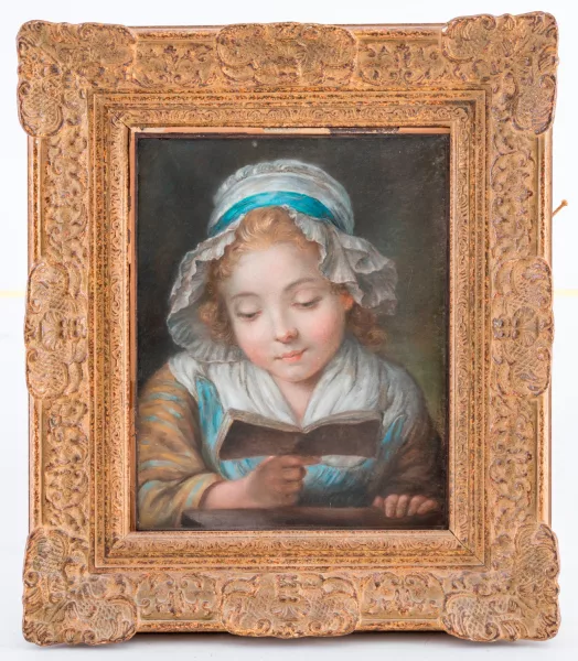 Jean-Baptiste Greuze — École de Jean-Baptiste Greuze — Portrait de fillette
