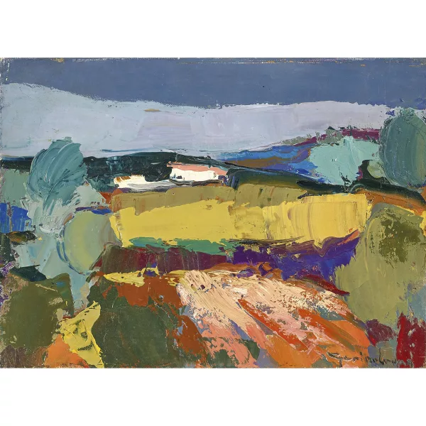 Bruno Perino — Landschaft in der Drôme