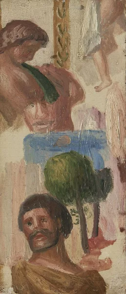 Pierre-Auguste Renoir — Studi di personaggi per Edipo re (1895)