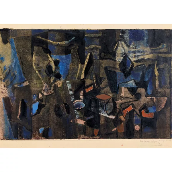 Conrad Westpfahl — Composition abstraite.
