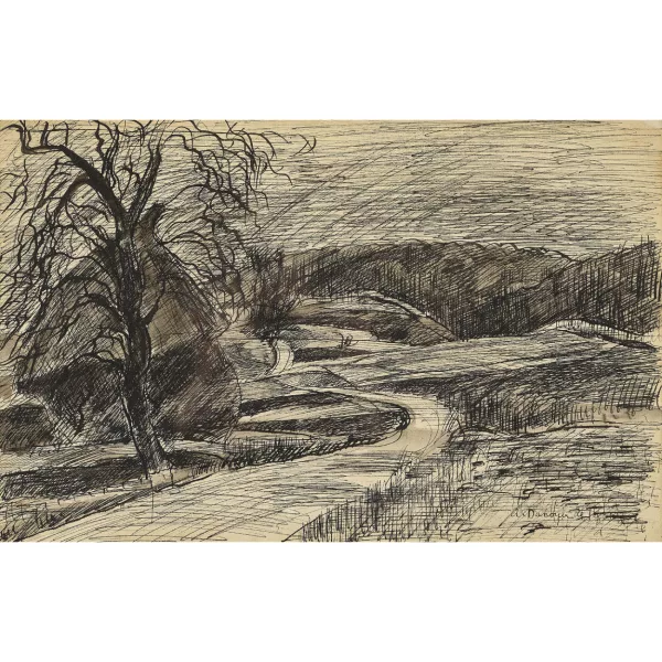 André Dunoyer de Segonzac — La Forêt de Marly