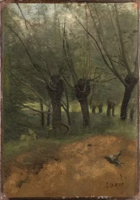 Jean-Baptiste Camille Corot — Umgebung von Arras — Weiden auf den Wiesen, um 1850–1855