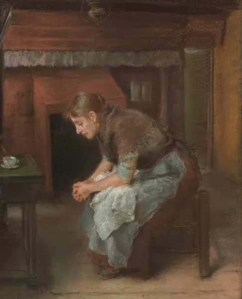 Fritz von Uhde — In Gedanken