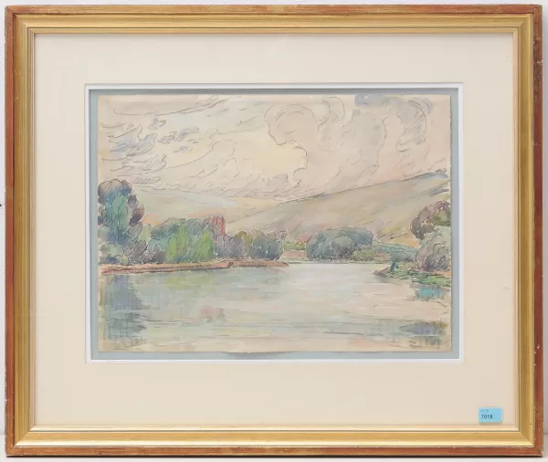 Jeanne Selmersheim-Desgrange — Die Seine bei Les Andelys