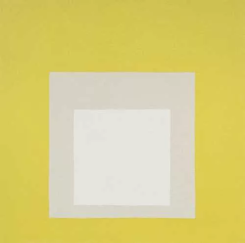 Josef Albers — Homage to the Square (White Enclave). 1961.
