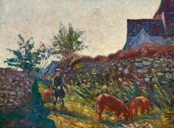 Othon Friesz — Die Schweinehirtin