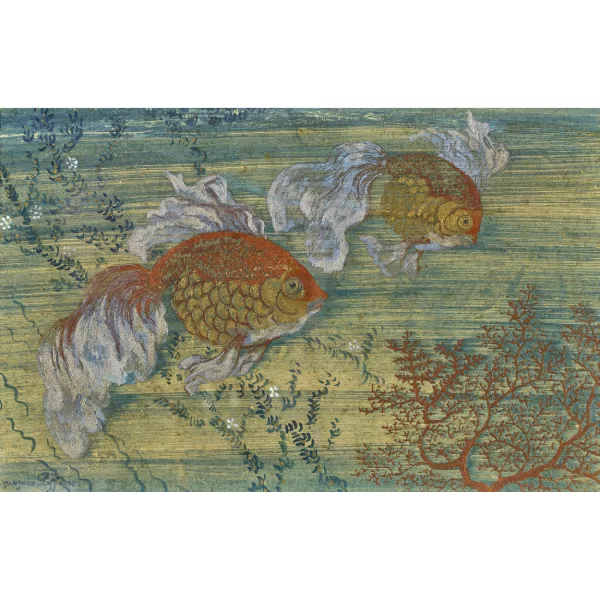 Georges Manzana-Pissarro — Fische im Wasser.
