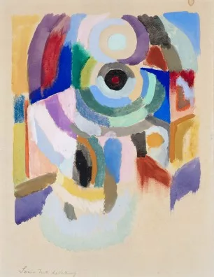 Sonia Delaunay-Terk — Elektrische Prismen, Paris, 1913