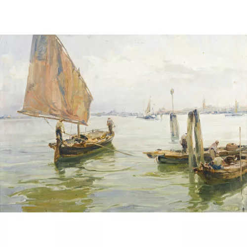 Angelo Brombo — Venezianische Lagune