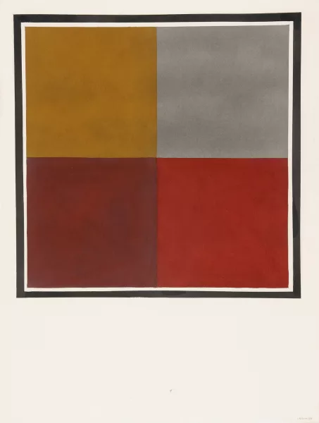 Sol LeWitt — Increasing Tones Of Gray, 1988