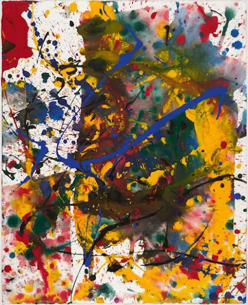 Sam Francis — Sans titre, 1990