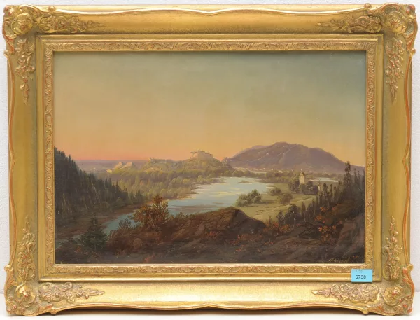 Franz Xaver Mandl — Ansicht von Salzburg