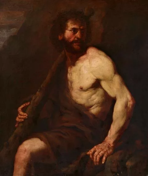 Giovan Battista Langetti — Herkules