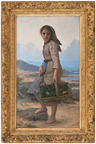 William Adolphe Bouguereau — "Pêcheuse"