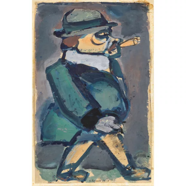 Georges Rouault — Bath il padre… I, detto anche L’uomo con il sigaro