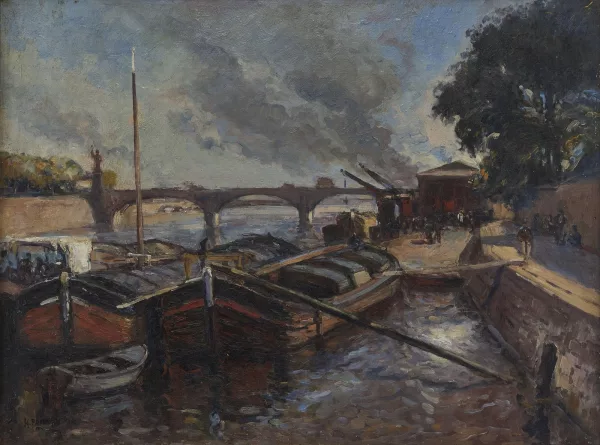 Henri Paillard — Les quais de Seine à Paris