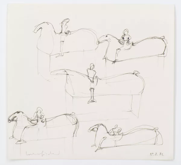 Lothar Fischer — Pferd und Reiter