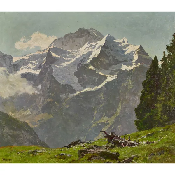 Edward Harrison Compton — "Berner Oberland".