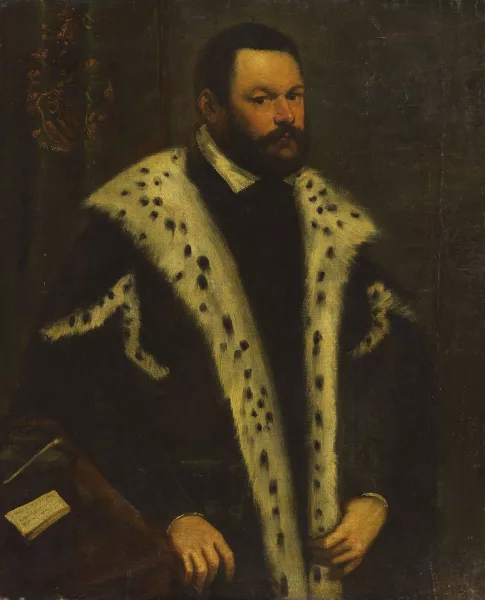 Domenico Robusti — Portrait d’un patricien de Venise