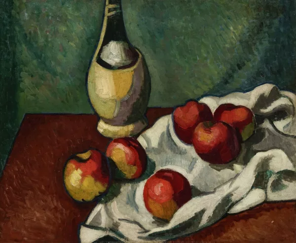 Manuel Ortiz de Zárate — Nature morte aux pommes