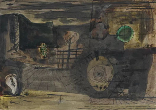Robert Motherwell — Landscape of the Inner Mind, 1941