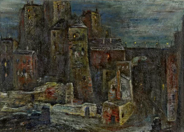 Gordon Mallet McCouch — Stadtlandschaft, 1947-50